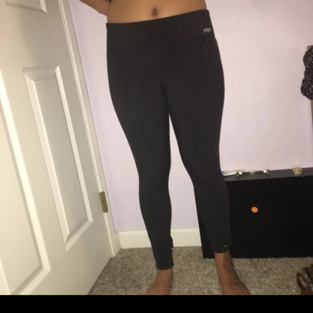 Pink leggings
